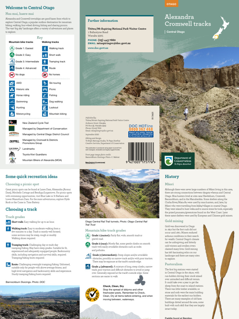 alexandra-cromwell-tracks-brochure | PDF | Hiking | Trail