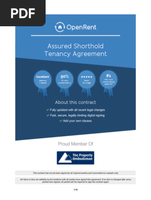 Rental Agreement for 20 Hardy Street HU5 2PL - Ref 1697044-638275555665075135