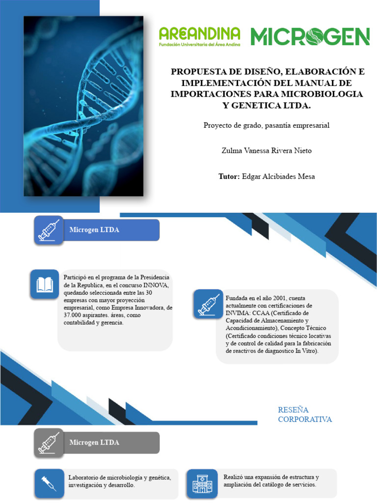 Diapositivas Proyecto de Grado | PDF | Business