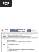Lesson Exemplar For Music and Arts | PDF | The Arts