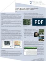 Web GIS As Support For Sustainable Development Local Economy in The Fields of Agro-Industry and Fine Chemicals