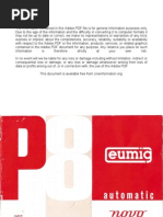 Download Eumig Projector P8 Automatic Novo User Manual by almimotiempo SN75847856 doc pdf