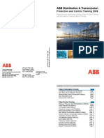 2009 ABB Distribution and Transmission Protection and Control Training Brochure