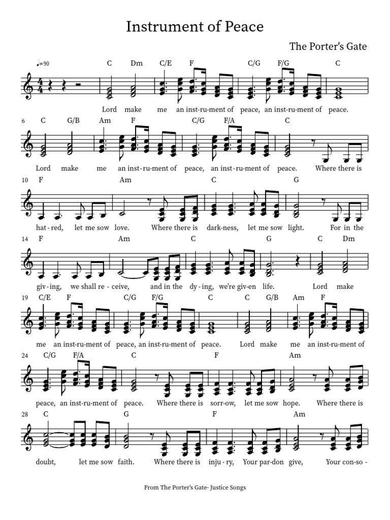 Instrument of Peace | PDF
