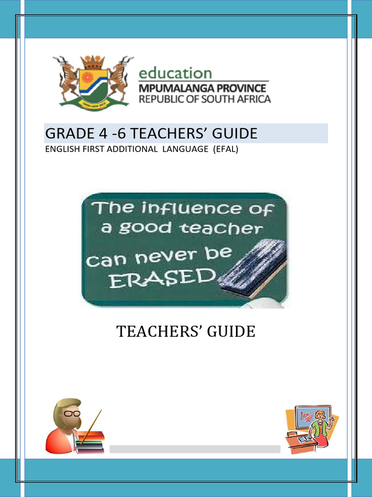 Grade 4-6 EFAL Teacher's Guide | PDF | Phonics | Reading Comprehension
