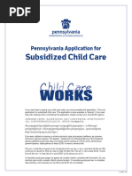 Affordable Child Care Benefit Form CF2798 | PDF | Child Care