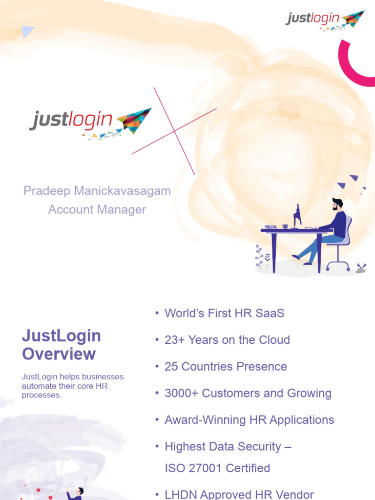 JustLogin Company Profile | PDF | Cloud Computing | Payroll