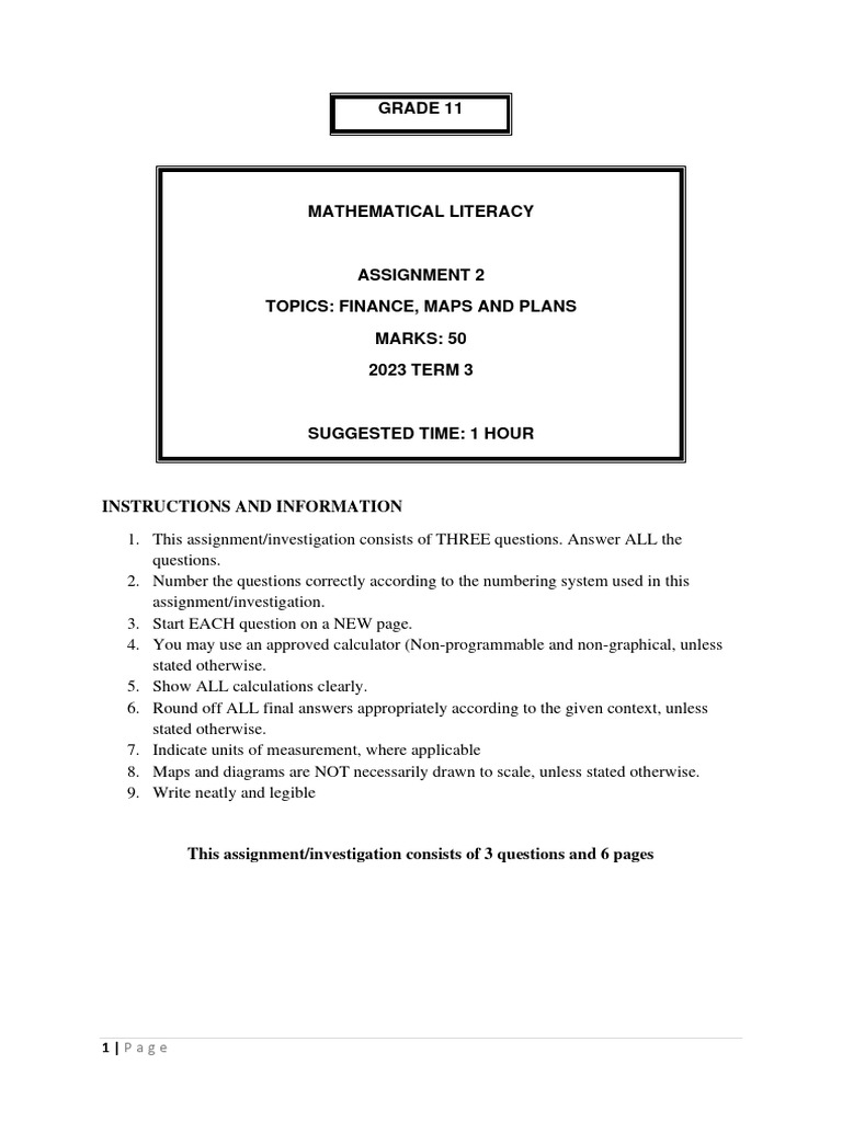 SBA 2023 GR 11 Assignment 2 | PDF | Interest | Expense