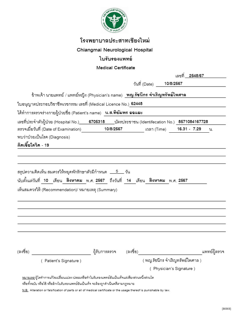  chiangmai neurological hospital 
