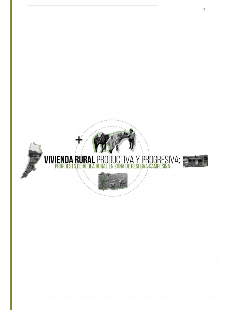Vivienda Rural Productiva y Progresiva - Propuesta de Aldea Rural | PDF