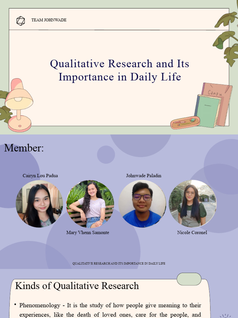Group 5 Defense | PDF | Qualitative Research | Data