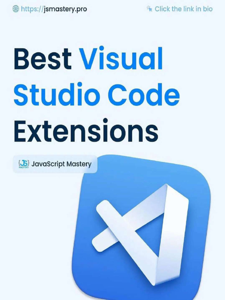 Best Extensions For Visual Studio Code 1699724956 | PDF
