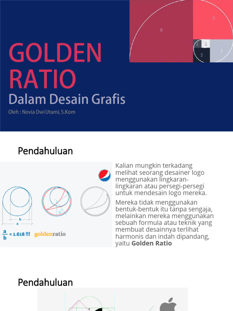 Teknik Golden Ratio dalam Desain Grafis | PDF | Seni