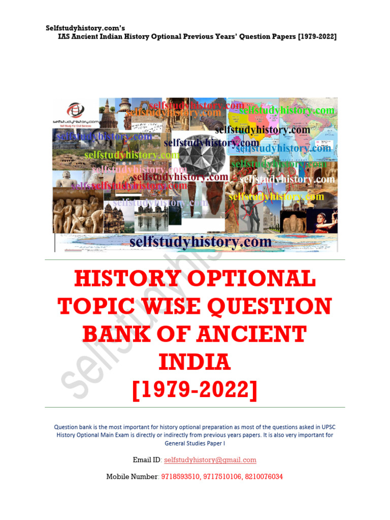 ANCIENT HISTORY QUESTION BANK FOR UPSC PDF IN HINDI visual data 8