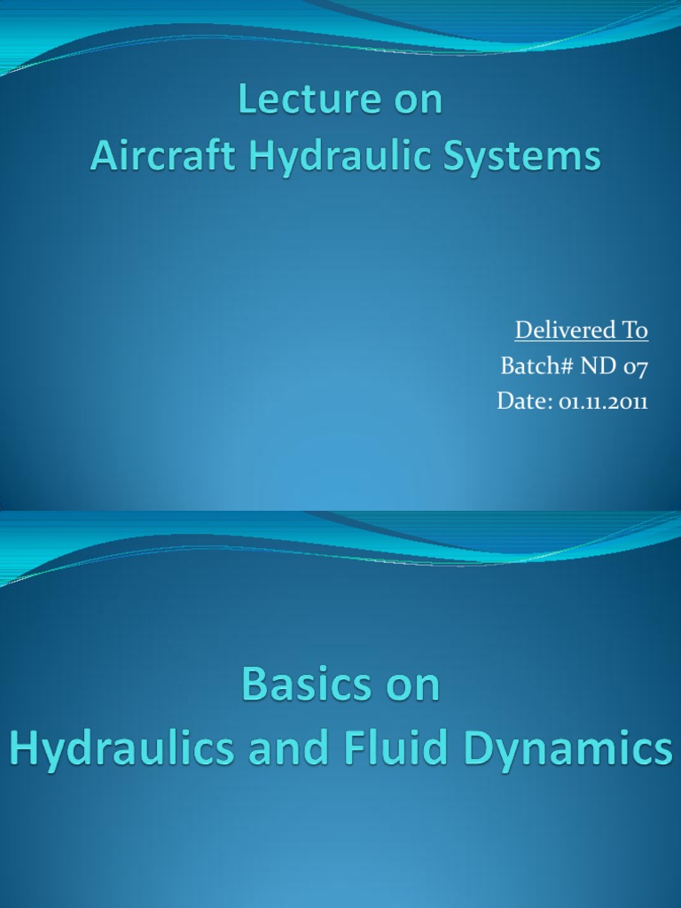 Hydraulics and Fluid Mechanics Basics | PDF | Finance & Money ...