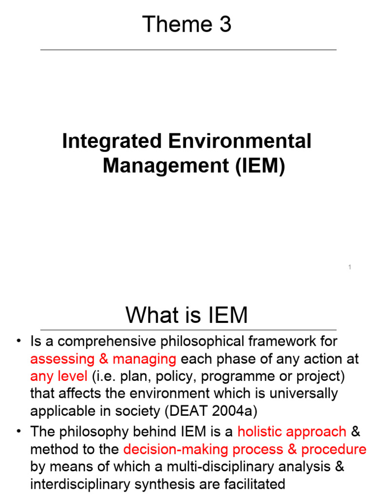 Integrated Environmental | PDF | Environmental Impact Assessment | Audit