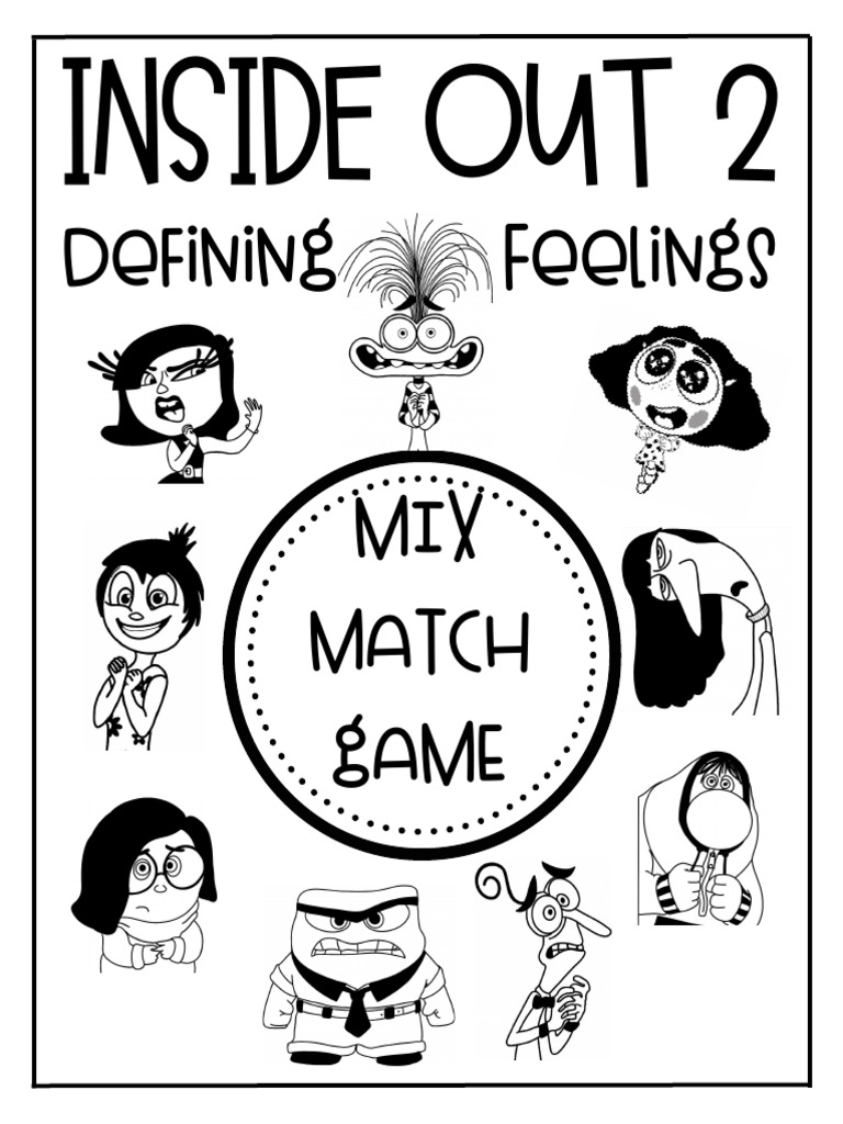 Defining feelings inside out 2 pdf feeling emotions