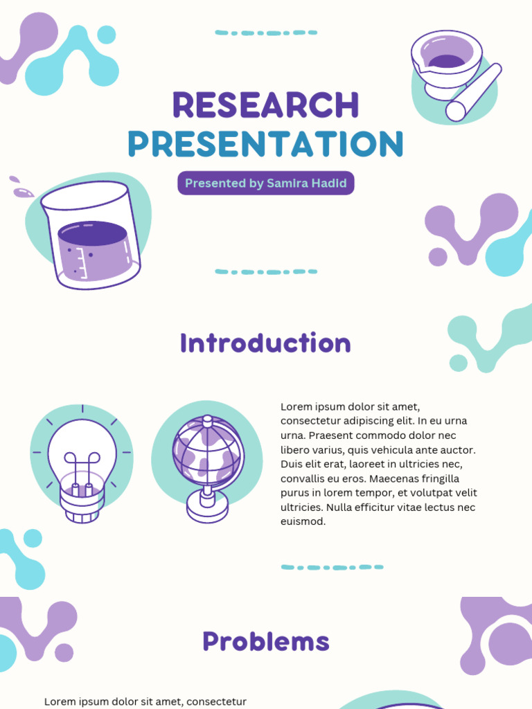 Purple Green Abstract Professional Research Presentation - 20240813 ...