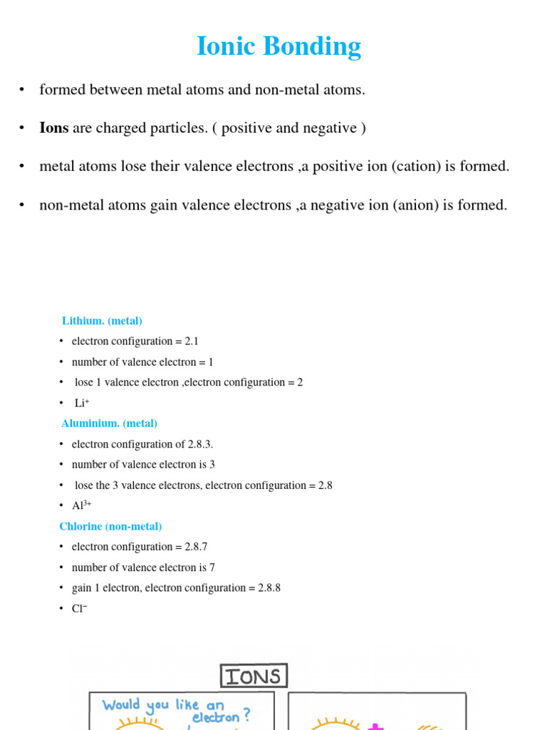 Chemical Bondings and Giant Stuctures | PDF | Ionic Bonding | Ion