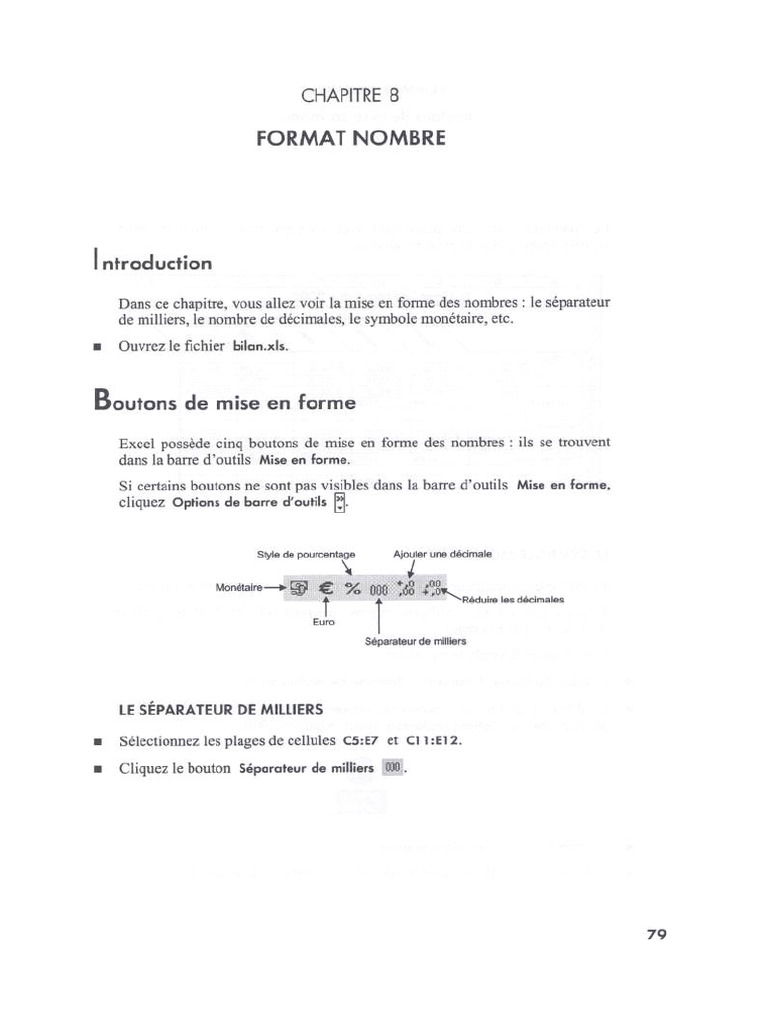 APPRENTISSAGE - EXCEL - 4 (1) .8 Chap 8 1 | PDF