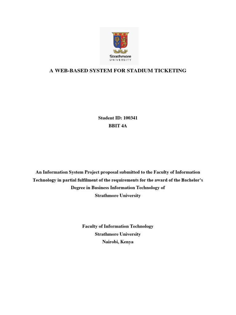 A web based system for stadium ticketing pdf software prototyping