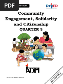 Community, Engagement, Solidarity, and Citezenship - Q1