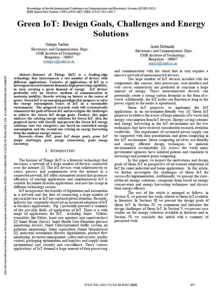Green iot design goals challenges and energy solutions pdf internet