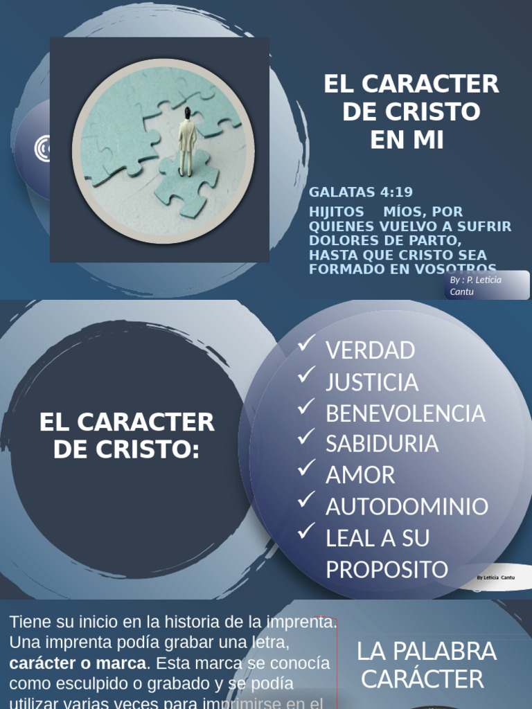 Formando el Carácter de Cristo en Ti | PDF | Cristo (título) | Creencia ...