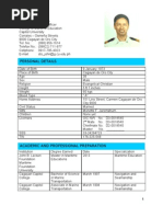 Download Curriculum Vitae Capitol University College of Maritime Education by Sto Cu SN75862571 doc pdf