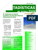 as Del 2006 Sobre Los Aridos Anefa