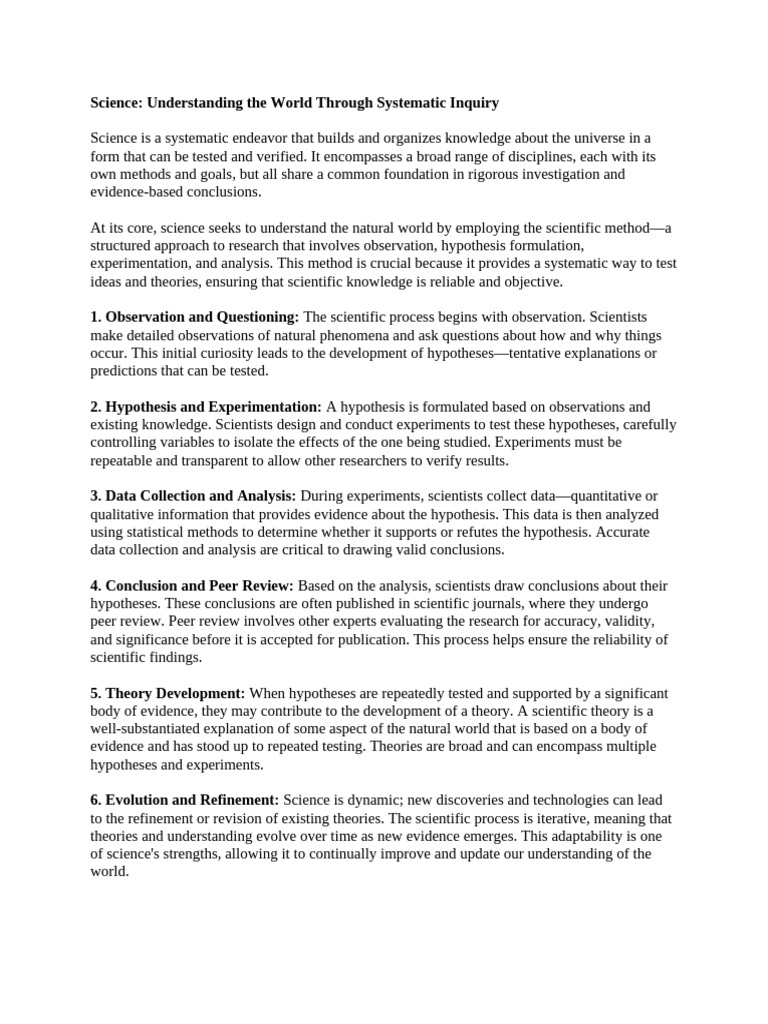 Science Pdf Science Scientific Method