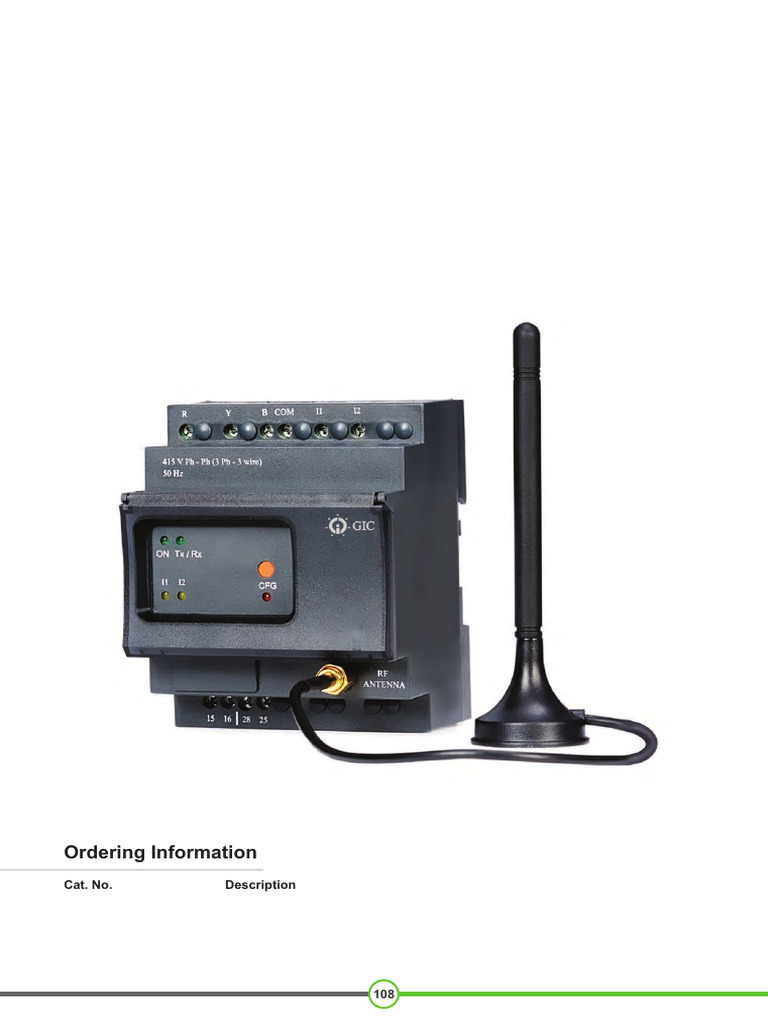 GSM Controller for Remote Load Switching | PDF | Alternating Current | Gsm