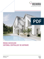 Sistem Centralizat de Aspirare REHAU VACUCLEAN