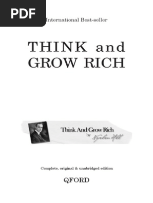 Think and Grow Rich