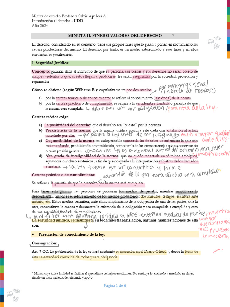 Valores y Principios del Derecho | PDF | Justicia | Crimen y violencia