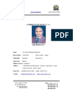CV of Dr. Mohanny