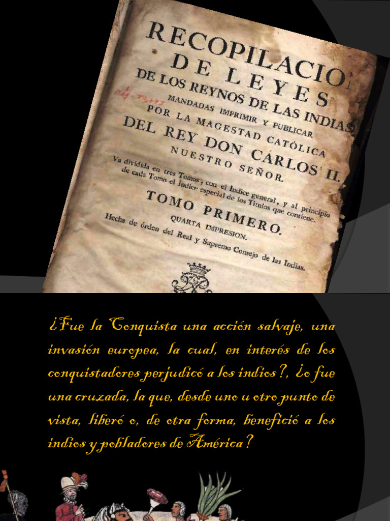 PROCESO COLONIZACION ESPAÑOLALeyes de Indias PDF Colonización