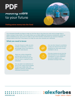 Employee Voluntary Contribution Form | PDF