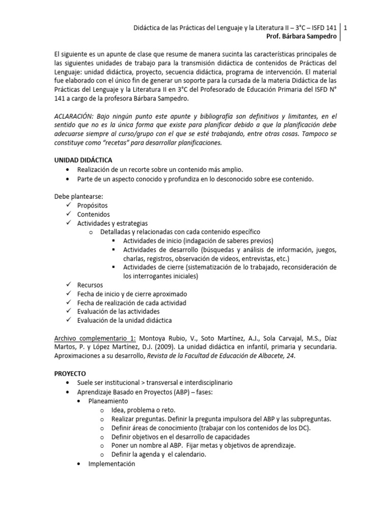 Didáctica del Lenguaje y Literatura II | PDF | Evaluación | Aprendizaje