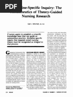 1994 Mitchell Nursing Research