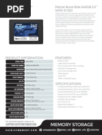 Patriot P300 Firmware Update Guide | PDF | Solid State Drive | Computer ...