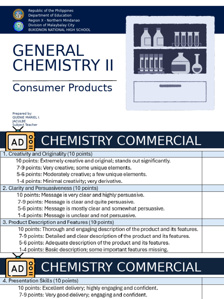 Evaluating Consumer Products in Chemistry | PDF | Final Good | Hazards