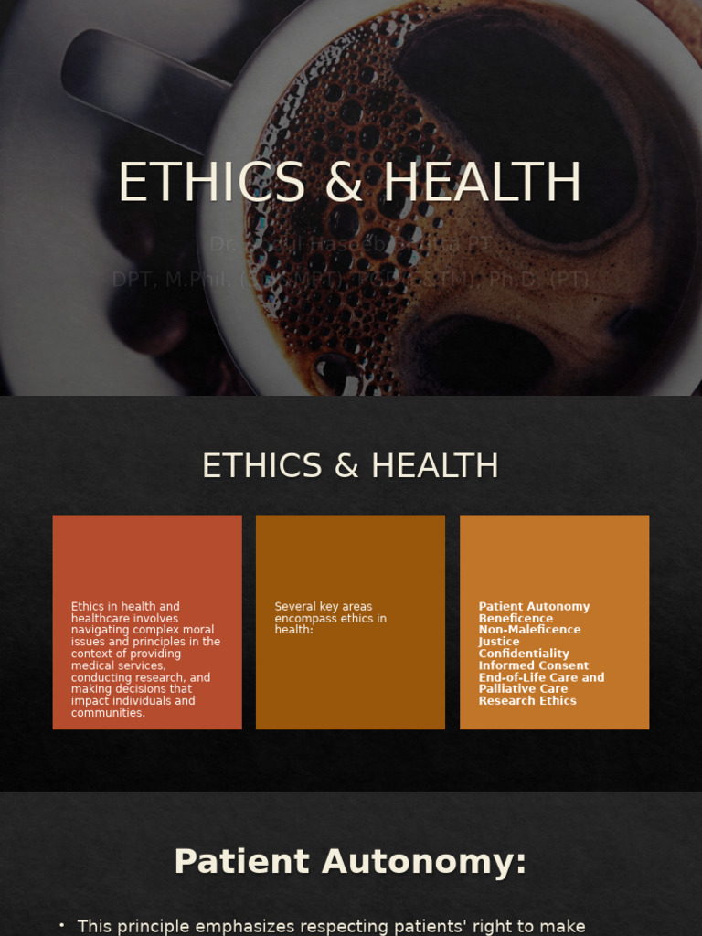 ETHICS & HEALTH Lec 3 | PDF | Medical Ethics | Informed Consent