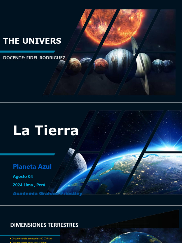 Geografia La Tierra | PDF | Sistema solar | Astronomía