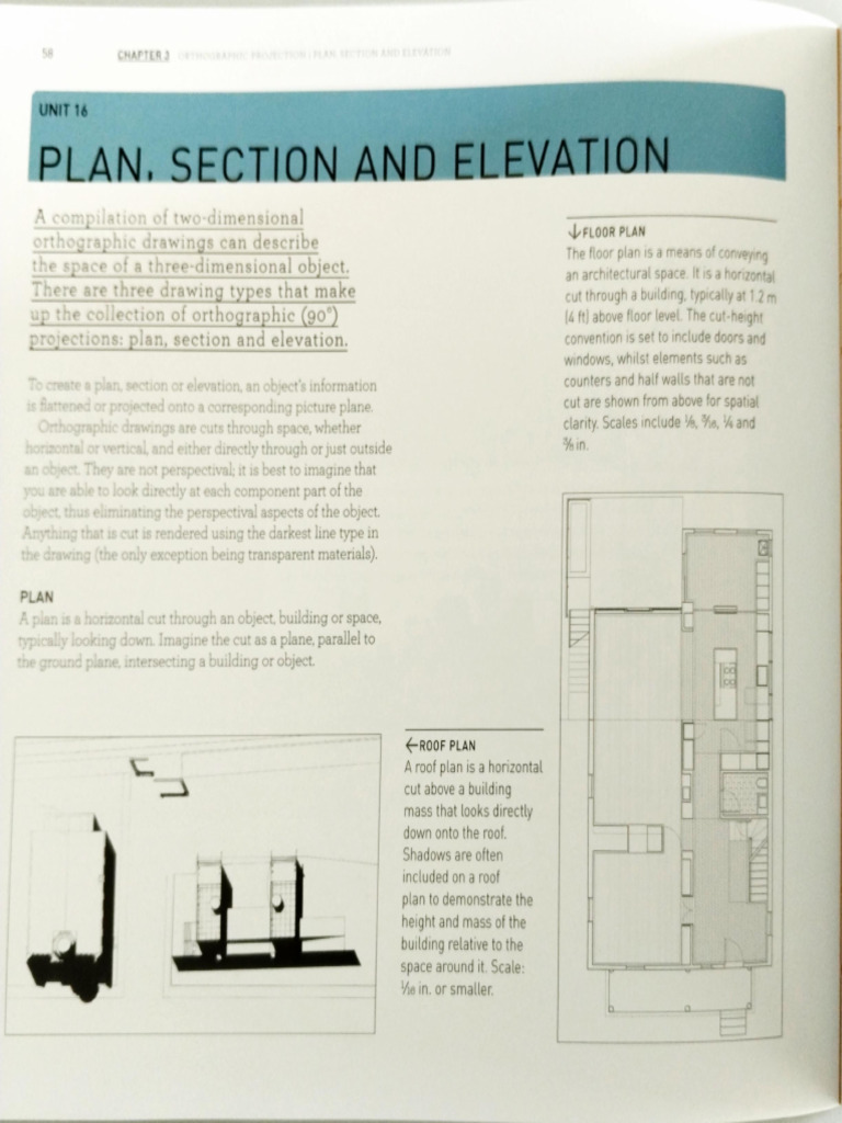 Orthographic Projection | PDF