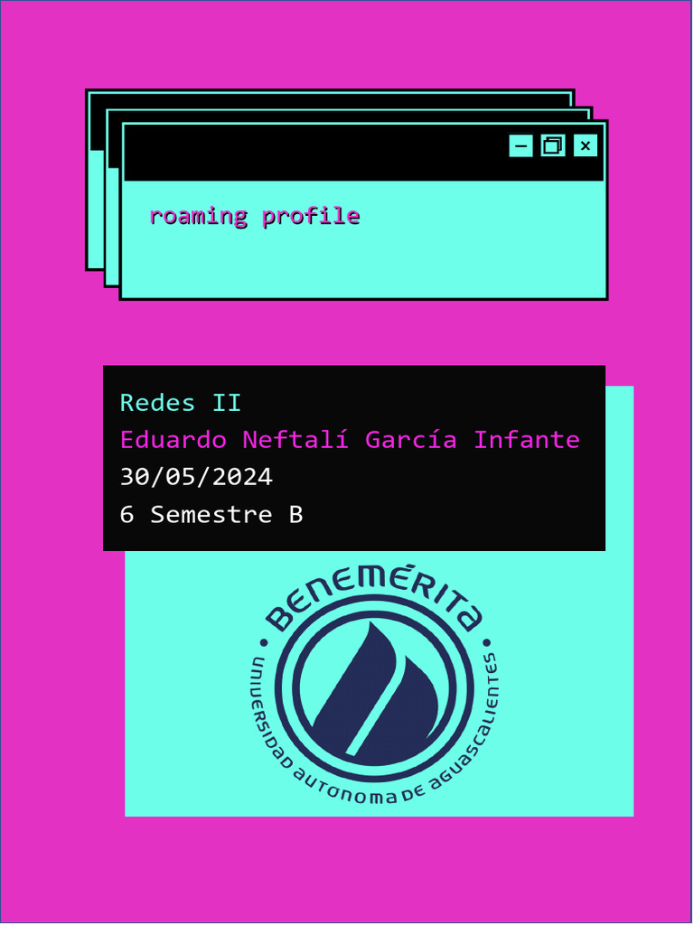 Perfil Roaming en Windows: Guía Completa | PDF | Servidor (Computación ...