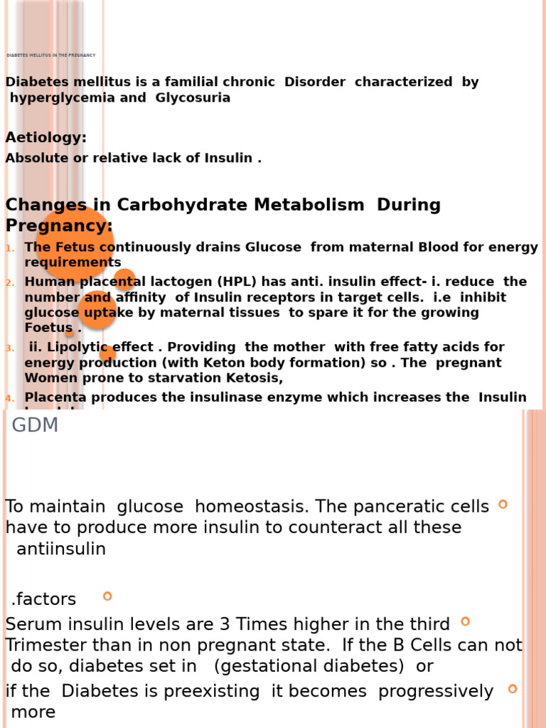 Managing Diabetes in Pregnancy | PDF | Diabetes | Gestational Diabetes