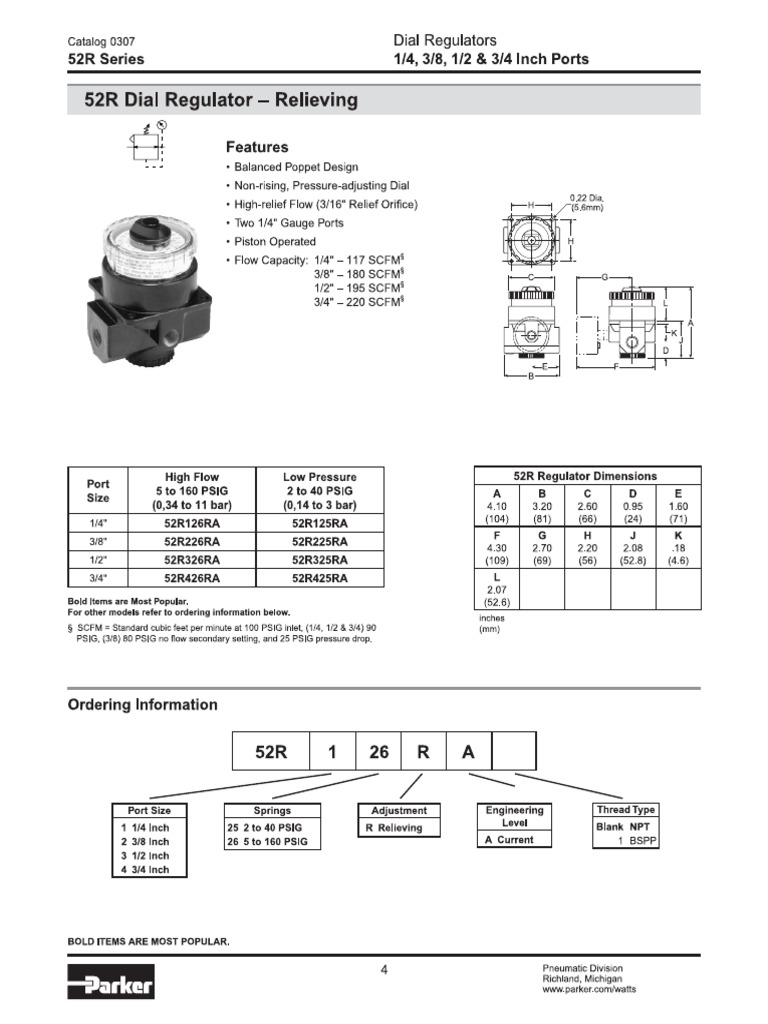 52R Regulator | PDF