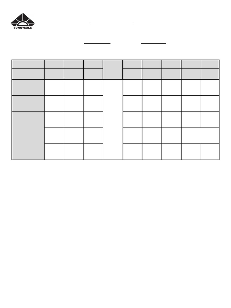 Class IX Routine 2024-2025 Schedule | PDF