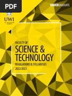 UWI Pre-Science N1 Programme Details | PDF | Academic Degree ...